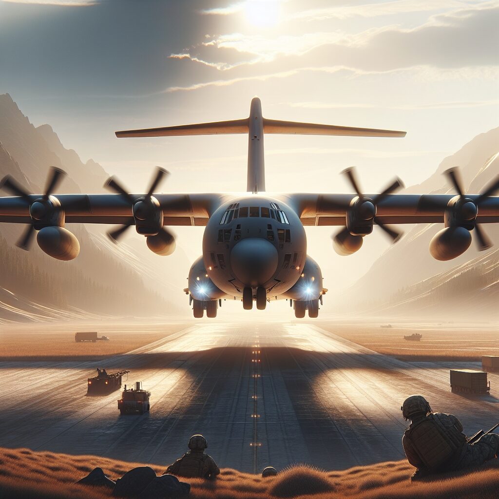 Samoloty do transportu taktycznego – wsparcie sił lądowych na krótkich dystansach