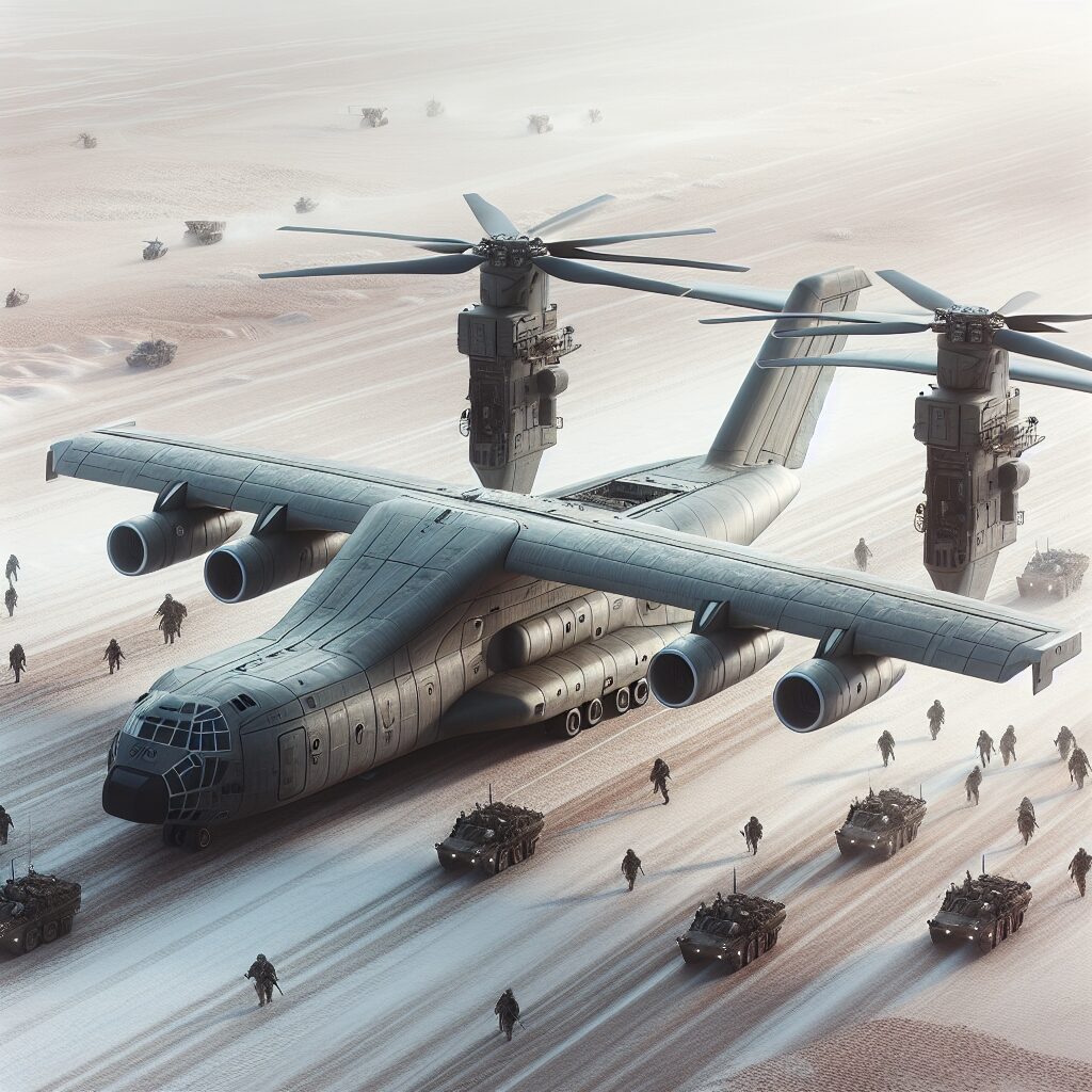 Transportowce pionowego startu i lądowania (VTOL) – elastyczność na polu walki