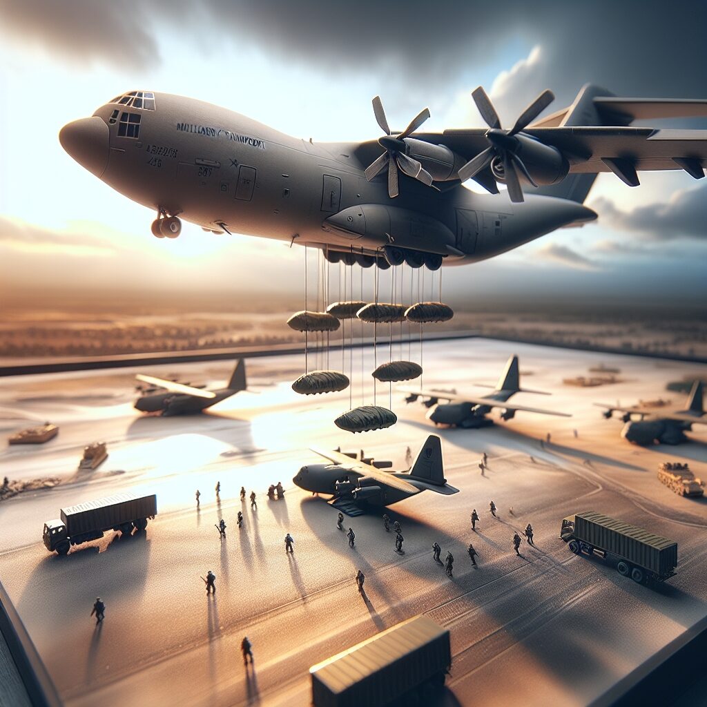 Rola samolotów transportowych w operacjach powietrzno-desantowych