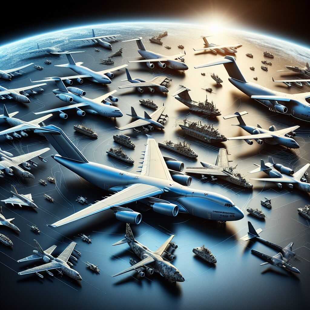 Porównanie najważniejszych samolotów transportowych używanych przez różne armie