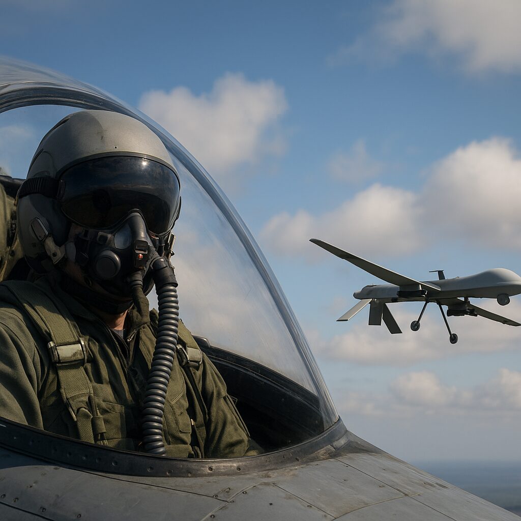 Czy drony zastąpią pilotów myśliwców?