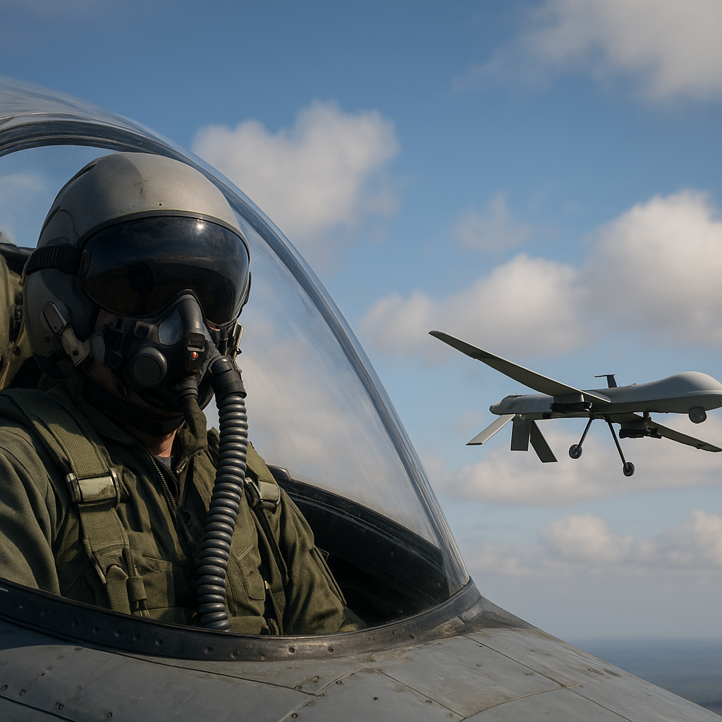 Czy drony zastąpią pilotów myśliwców?