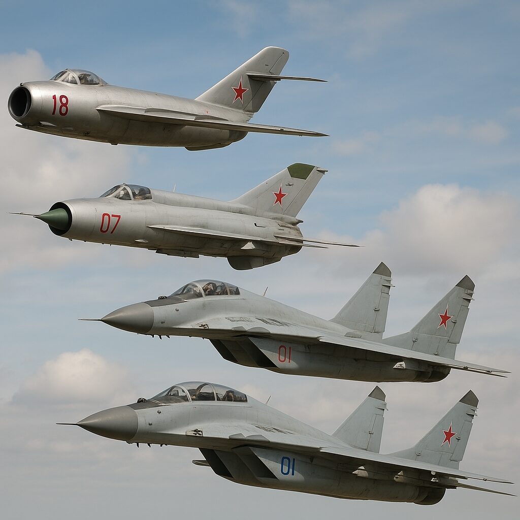Historia myśliwców MiG – od MiG-15 po MiG-35