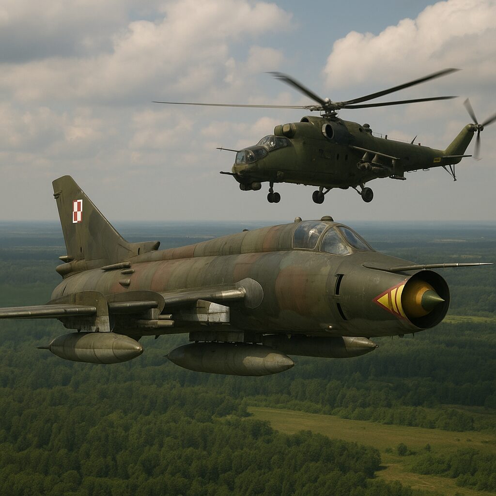 Historia polskiego lotnictwa wojskowego po 1945 roku