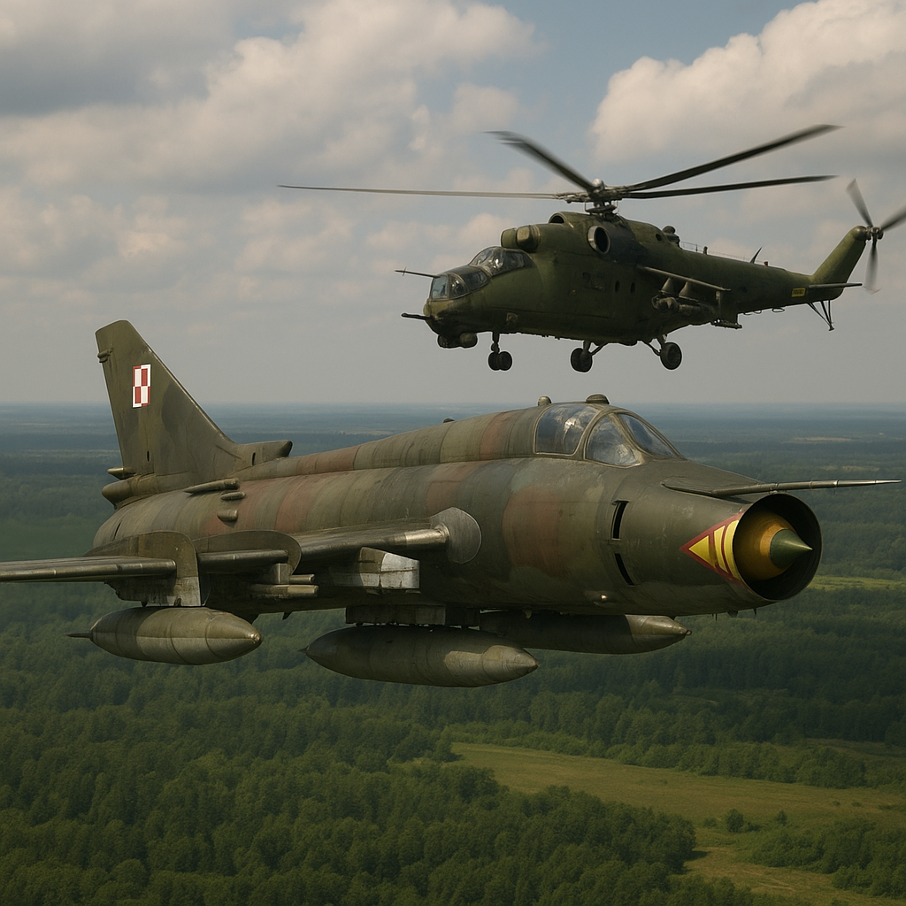 Historia polskiego lotnictwa wojskowego po 1945 roku