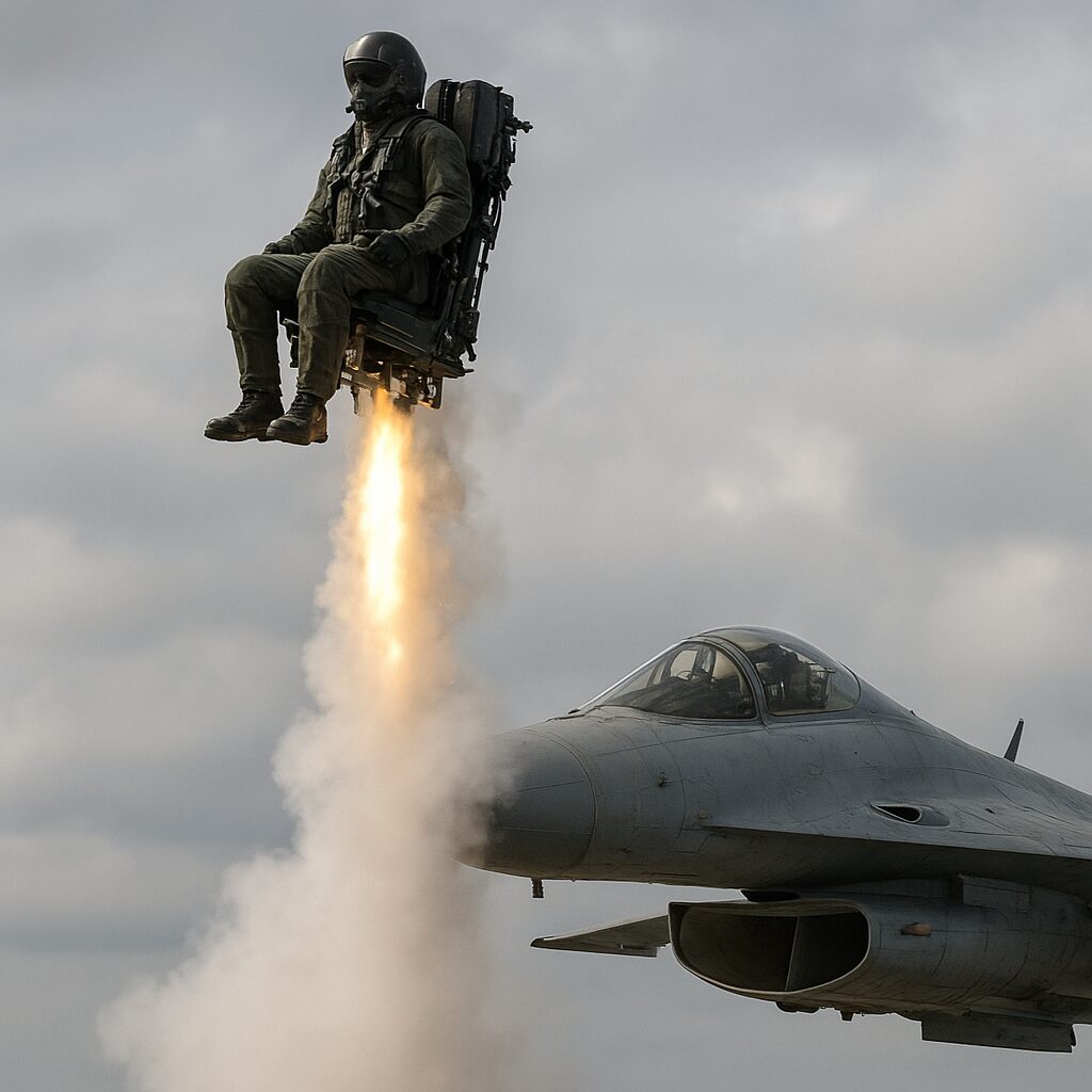 Jak działa system katapultowania pilota