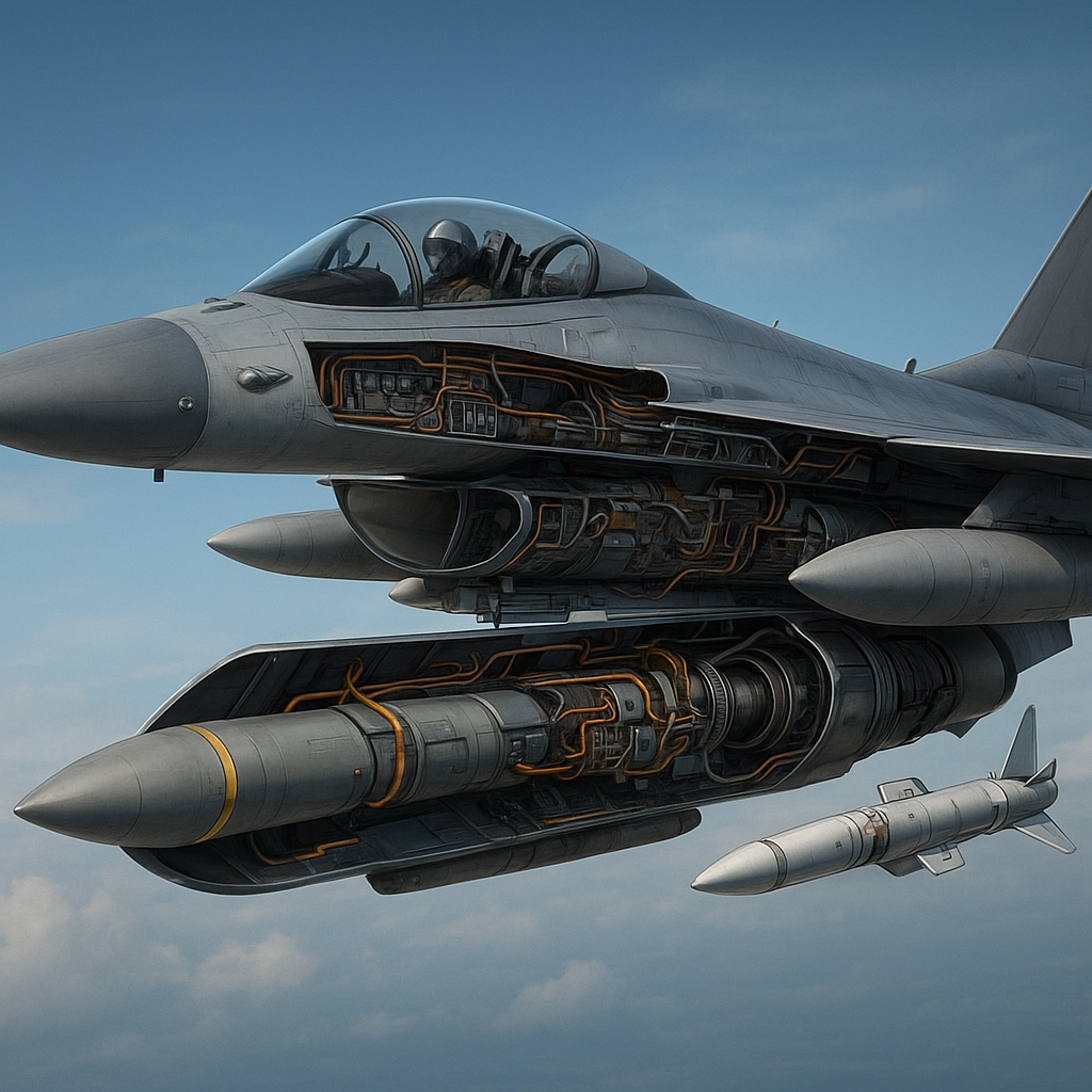 Jak działa system uzbrojenia w nowoczesnym myśliwcu