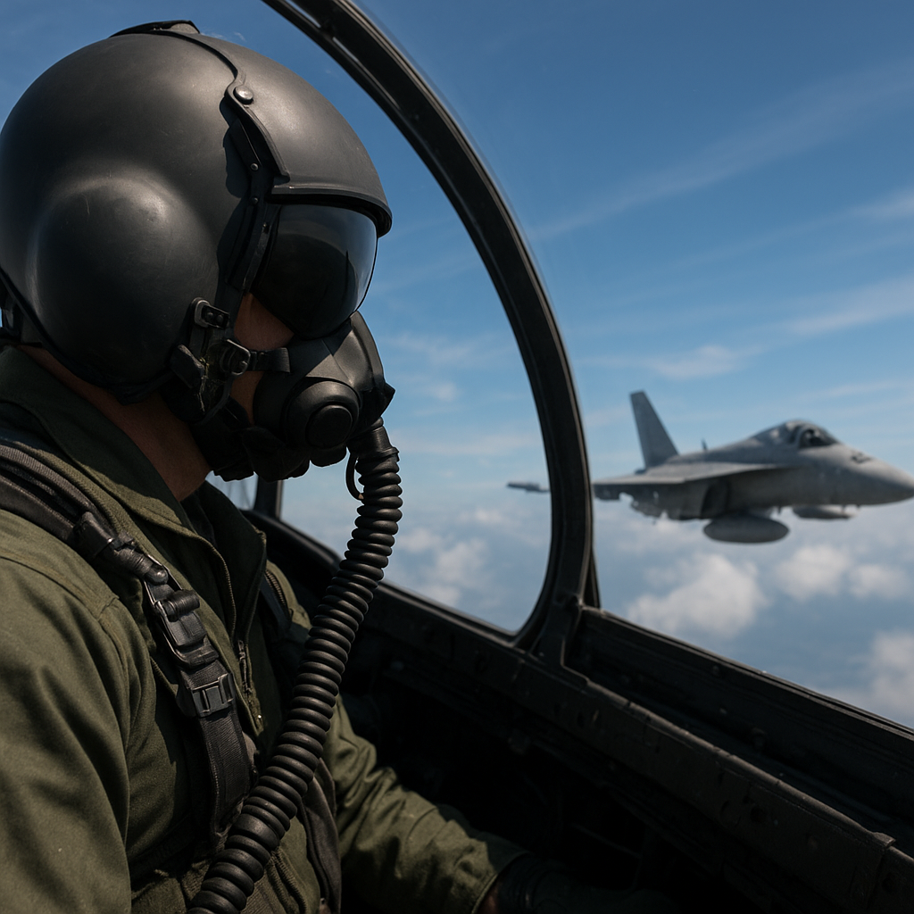 Jak piloci myśliwców trenują do walki powietrznej