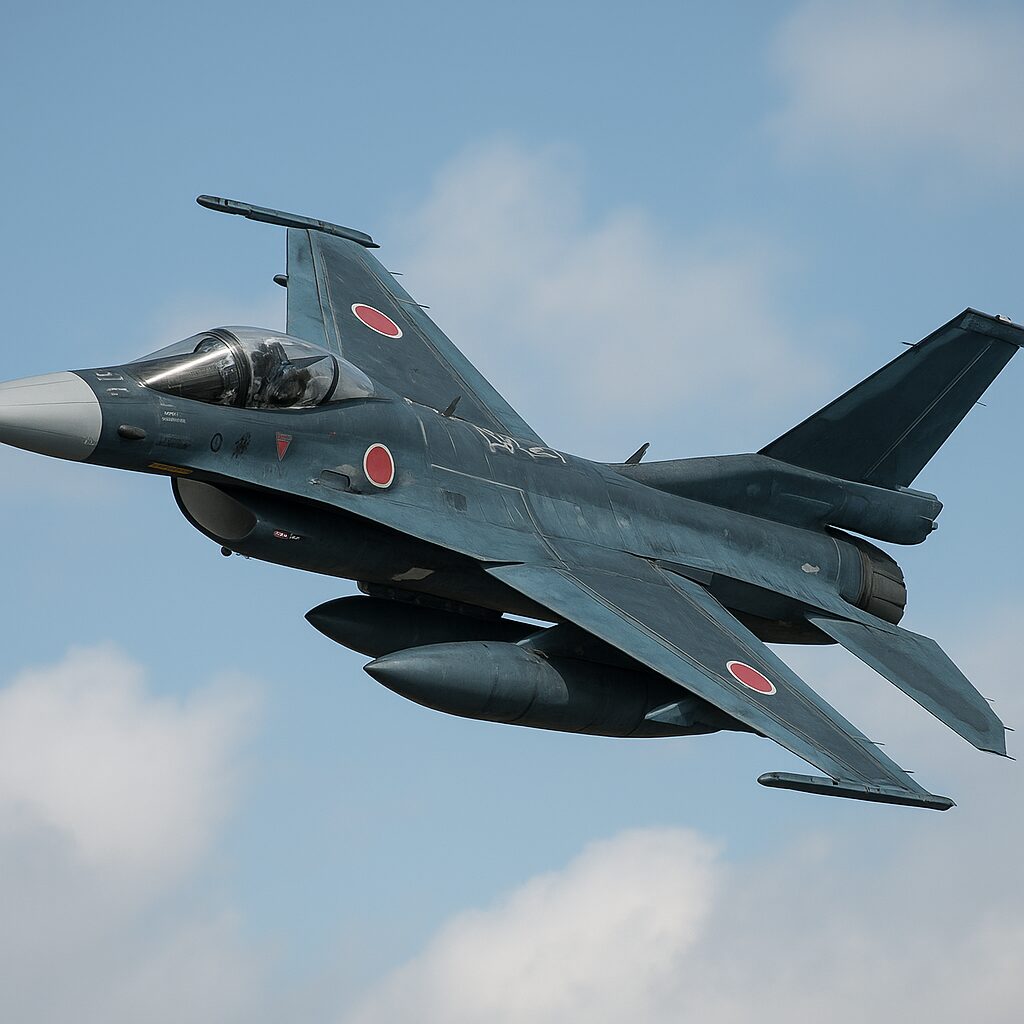 Co wyróżnia japoński myśliwiec Mitsubishi F-2