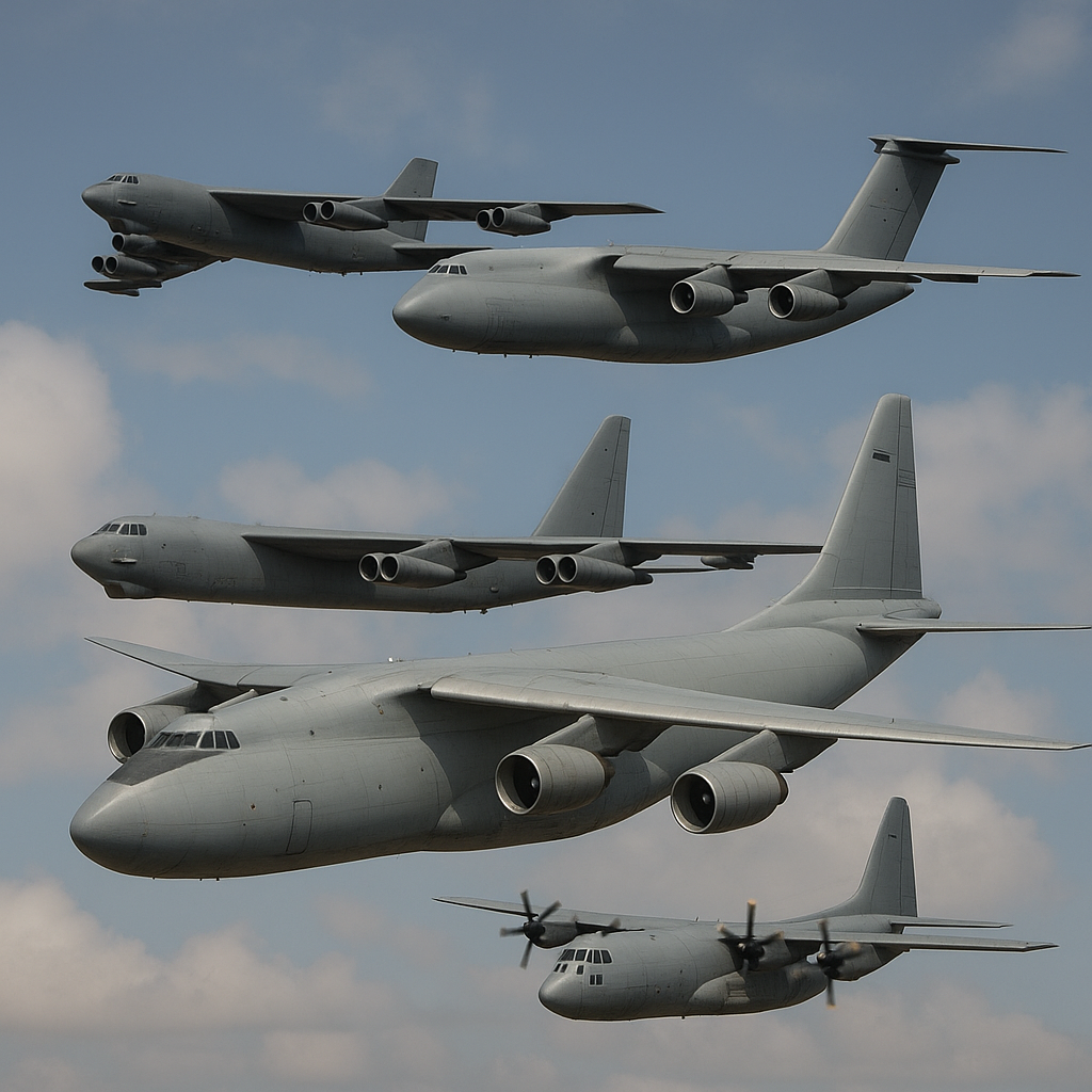 Największe samoloty wojskowe, jakie kiedykolwiek zbudowano