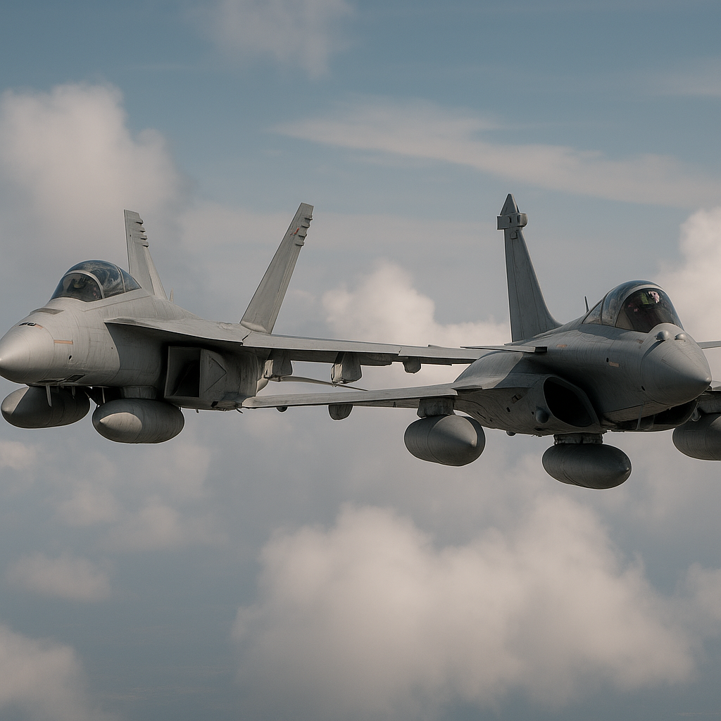 Porównanie samolotów: F/A-18 Super Hornet vs Dassault Rafale