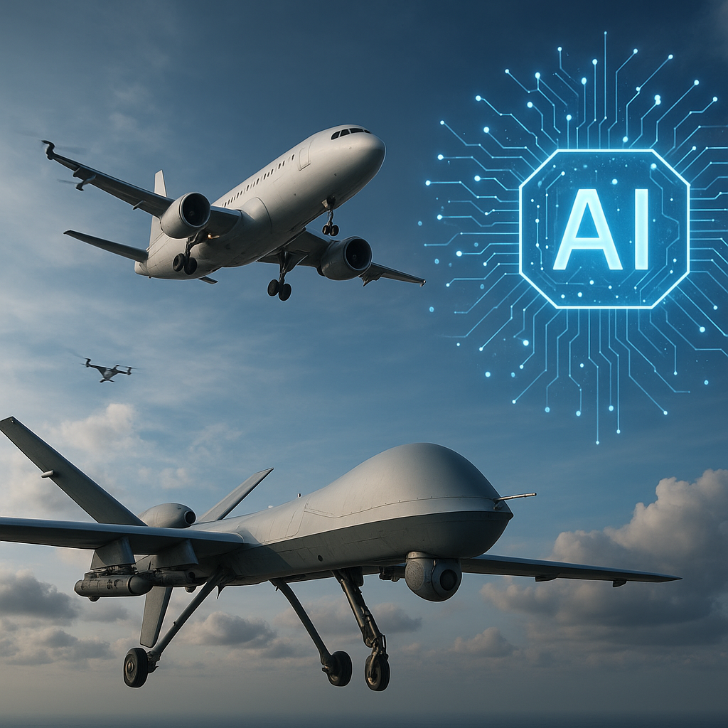 Przyszłość lotnictwa – sztuczna inteligencja, drony i walka bezzałogowa