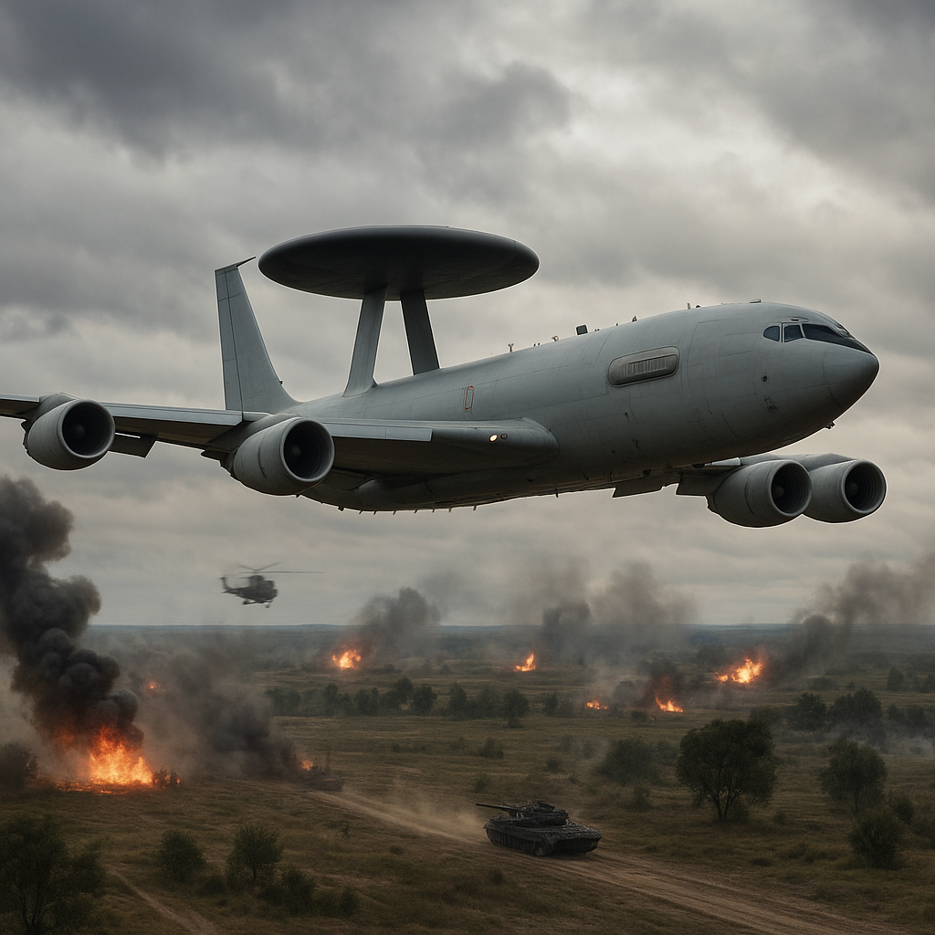 Rola samolotów AWACS w nowoczesnym polu bitwy