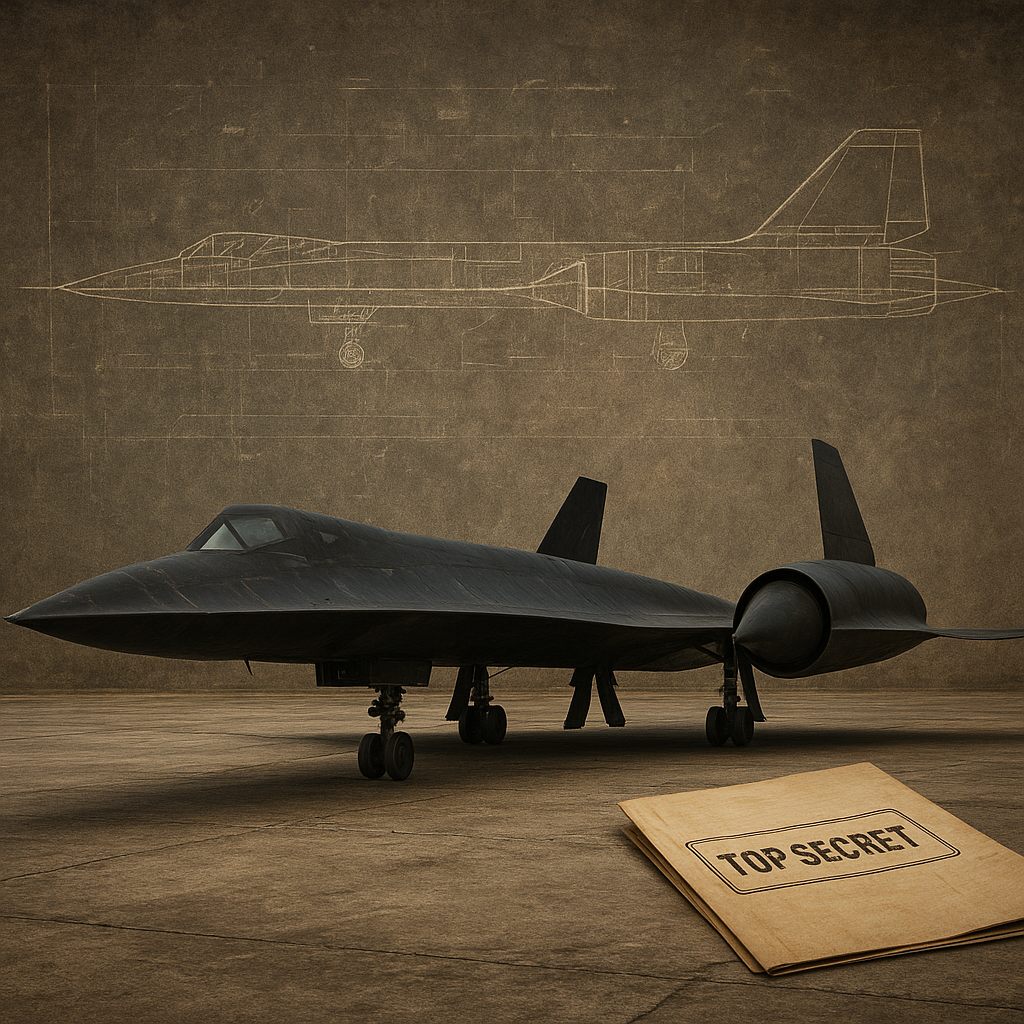 Tajemnice samolotu szpiegowskiego SR-71 Blackbird