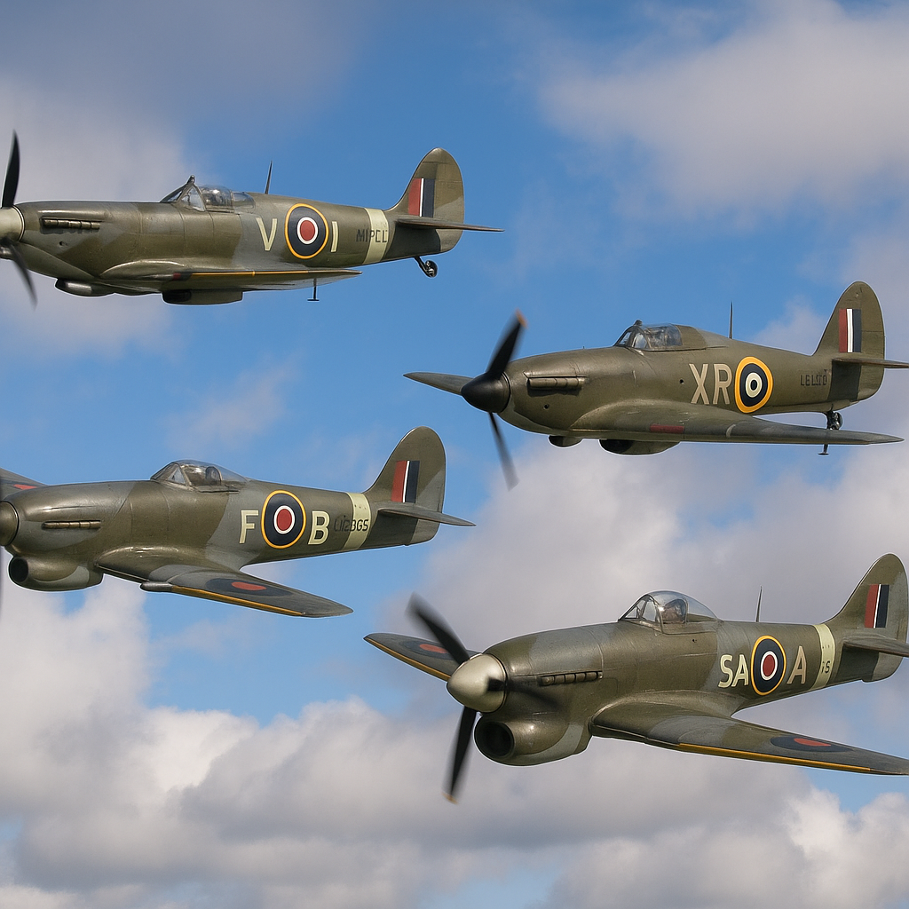 Historia brytyjskich myśliwców – od Spitfire’a po Tempesta