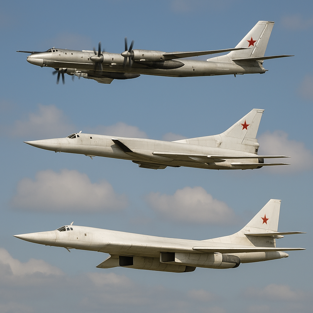 Historia sowieckich samolotów bombowych Tu-95, Tu-22 i Tu-160