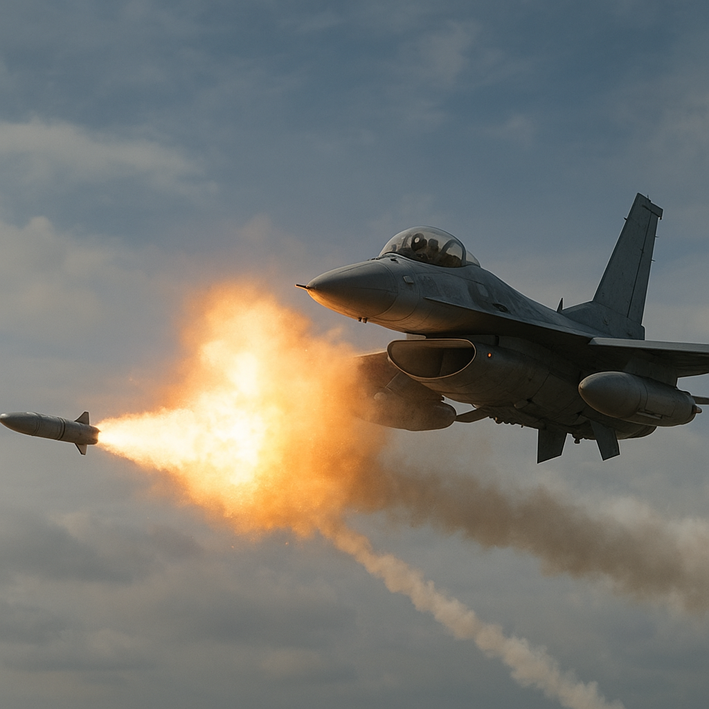 Jak działa system samoobrony samolotu przed rakietami