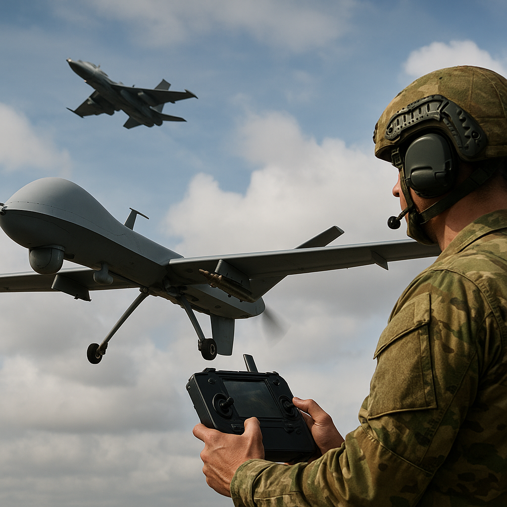 Jak rozwój dronów wpływa na strategię sił powietrznych