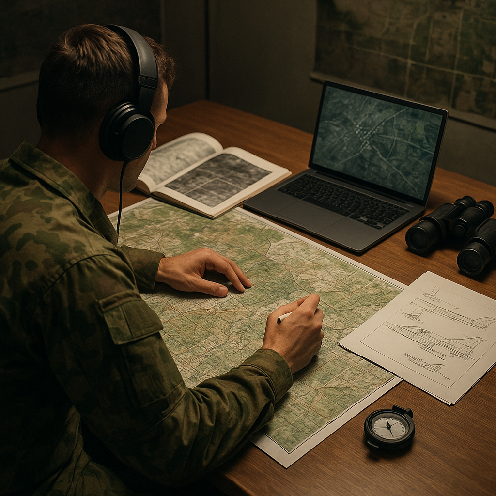 Jak powstają mapy i plany misji powietrznych