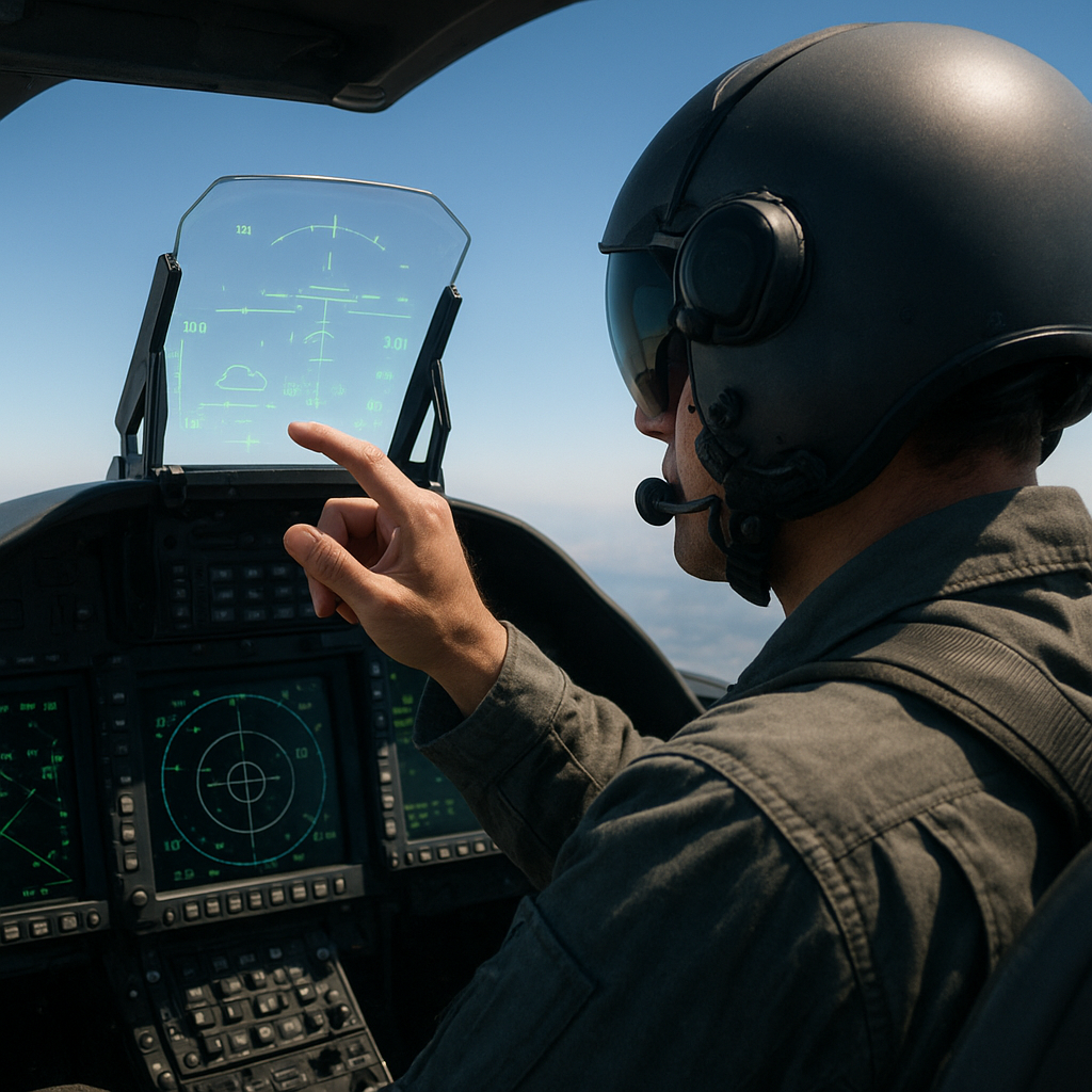 Jak powstaje wizjer HUD i jak pomaga pilotowi