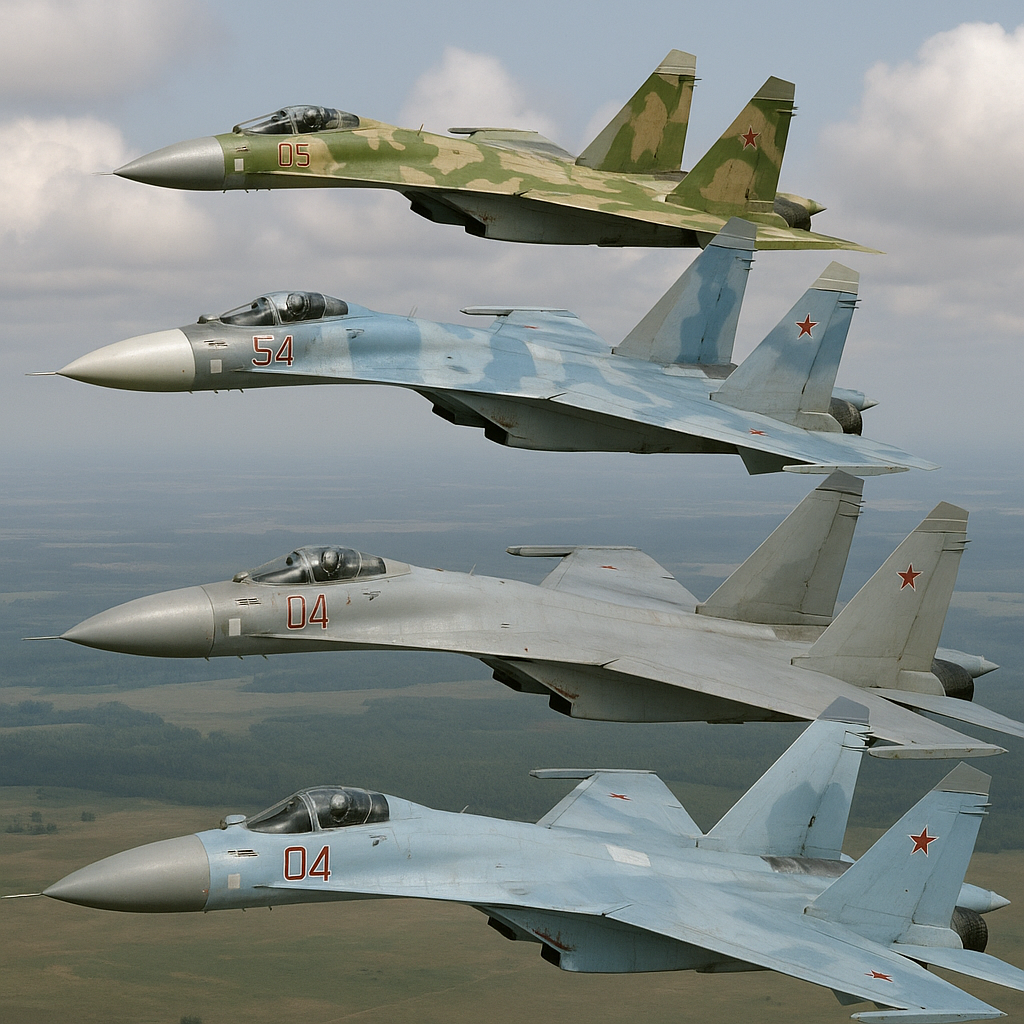 Historia Su-27 Flanker i jego licznych wersji