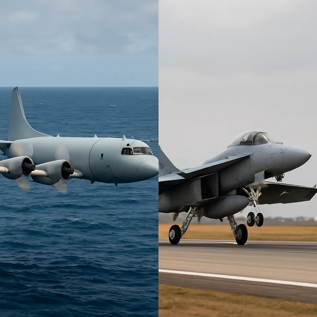 Jakie są różnice między lotnictwem morskim a lądowym