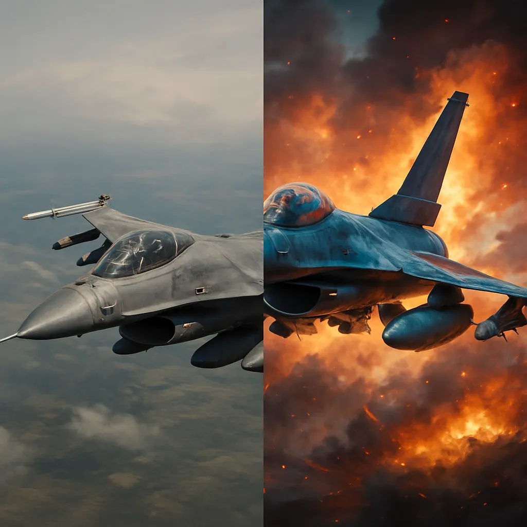 Samoloty wojskowe w grach komputerowych – realizm kontra fikcja