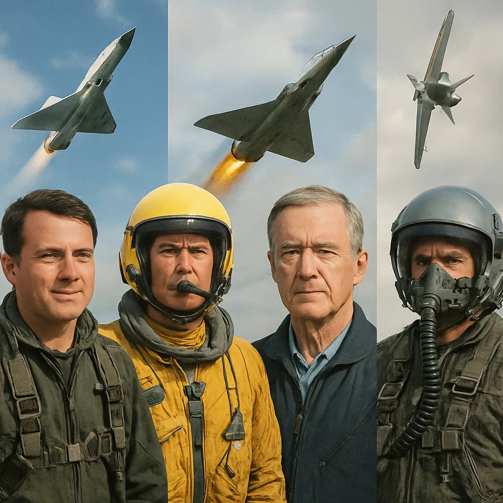 Najbardziej znani piloci testowi i ich niebezpieczne loty