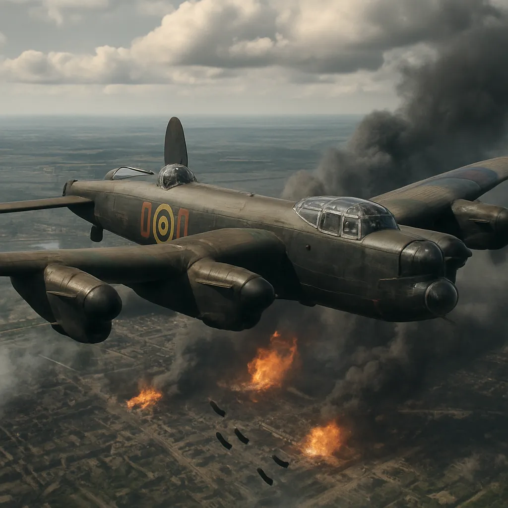 Historia bombowca Lancaster i jego rola w nalotach na Niemcy
