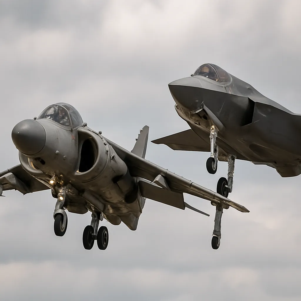 Samoloty pionowego startu – sukces Harriera i wyzwania F-35B